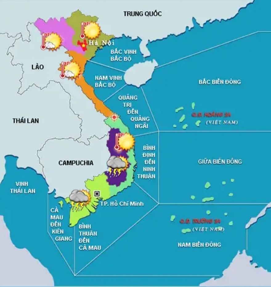Vietnam’s Climate: North, Centre, and South