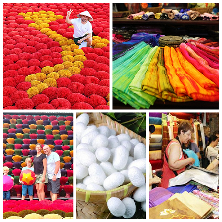 Hanoi Handicraft Wonders-Incense-Silk Village Private Tour