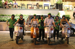 Hidden Flavors of Saigon by Night: A Vespa Discovery