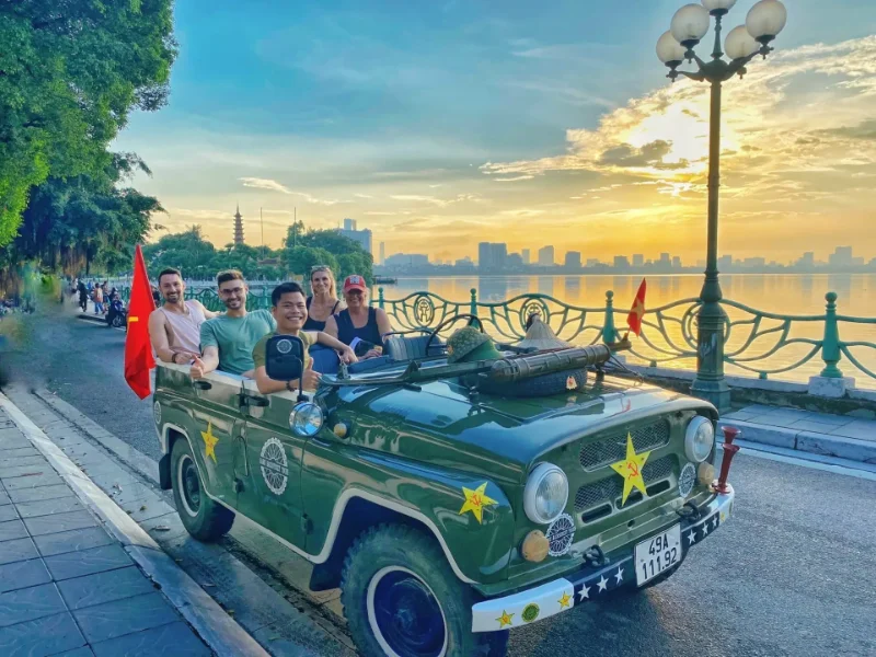 Hanoi Half-Day Group Jeep Tour: The Authentic Trip